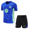 Officiële Voetbalshirt + Korte Broek Barcelona Pre-Match 2024-25 - Kids